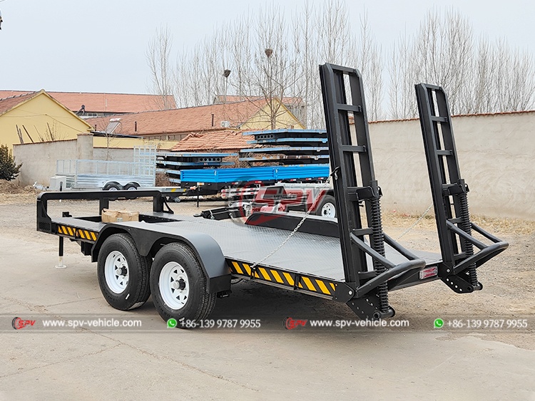 Cargo Hauling Trailer - Rear Left Side